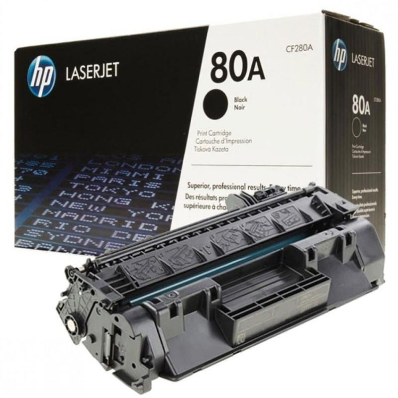 Картридж лазерный HP 80A CF280A чер. для LJ Pro M401/425 270381