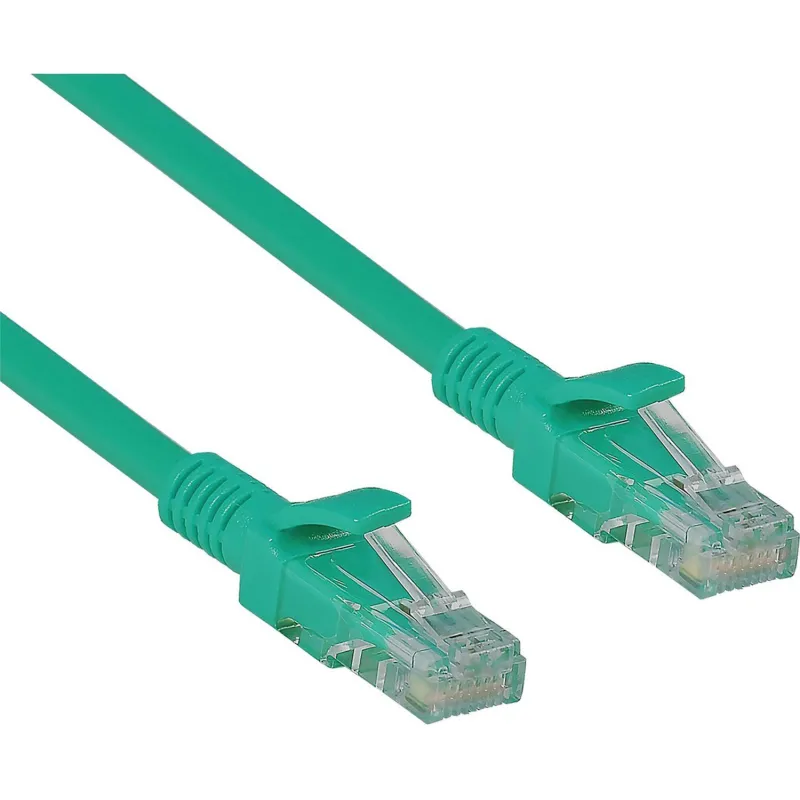 Патч-корд ExeGate UTP-RJ45-RJ45-5e-1M-GN, UTP, cat.5e, 1м, зеленый 2047374 EX258672RUS