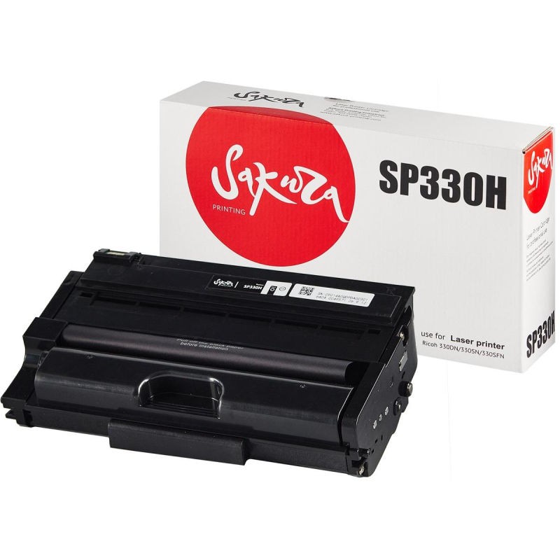 Картридж лазерный SAKURA SP330H чер. для Ricoh 1604759 SASP330H