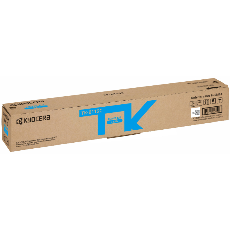 Тонер-картридж Kyocera TK-8115C гол. для M8124cidn/M8130cidn 832527 1T02P3CNL0