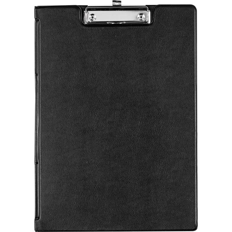 Папка-планшет с зажимом и крышкой Attache Selection A4 черная 12636