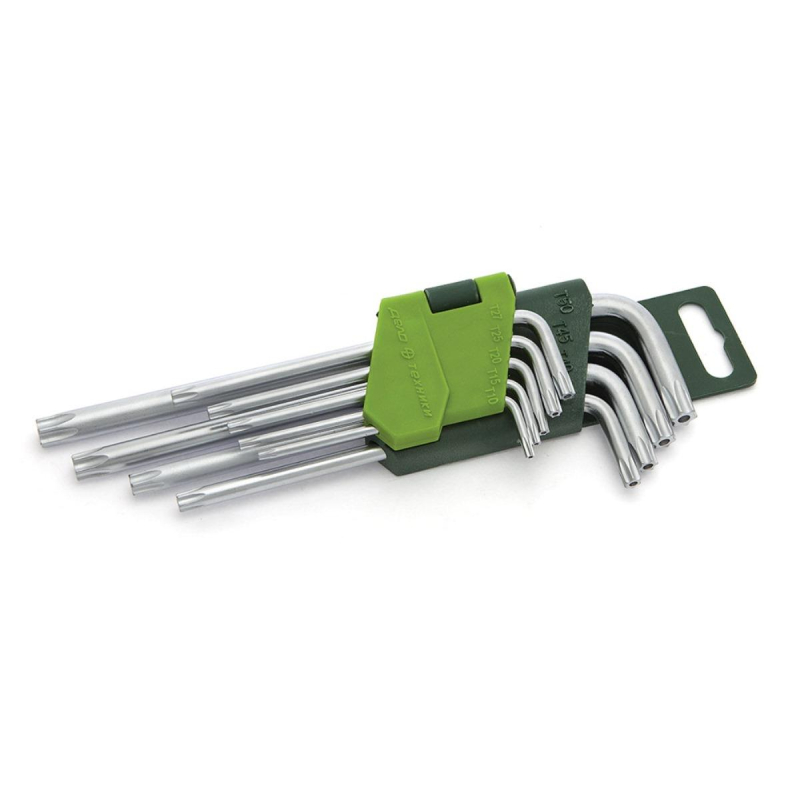 Набор ключей угловых TORX с отверстием 9 шт (Т10-Т50) Дело Техники 563591 1338637