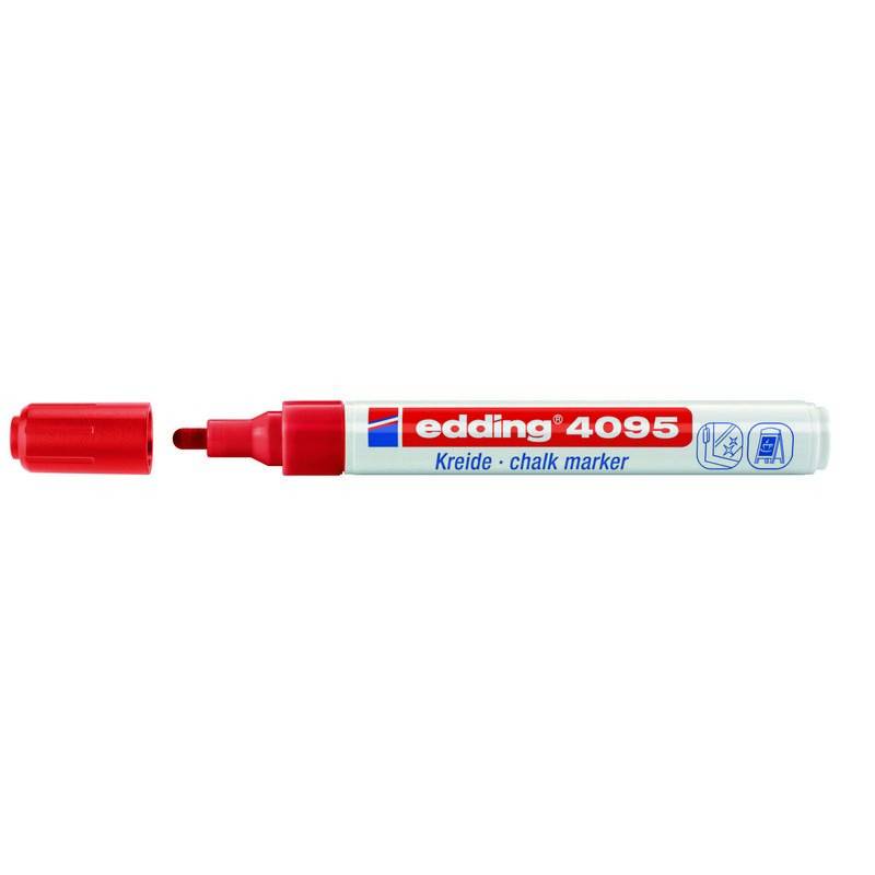 Маркер меловой Edding E-4095 красный 3 мм E-4095/2 397282