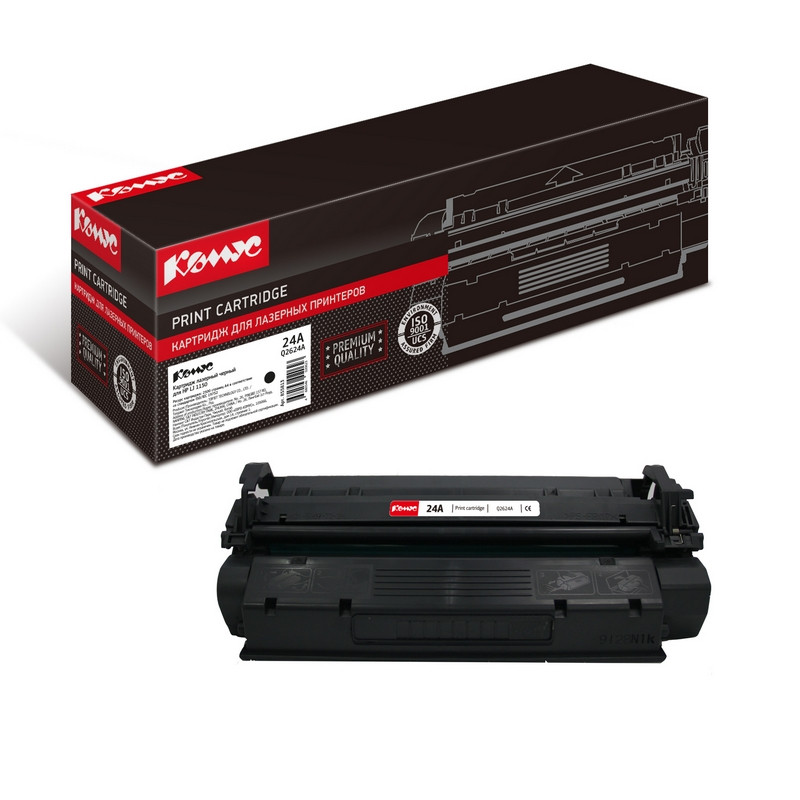 Картридж лазерный Комус 24A Q2624A чер. для НР LaserJet 1150 855813