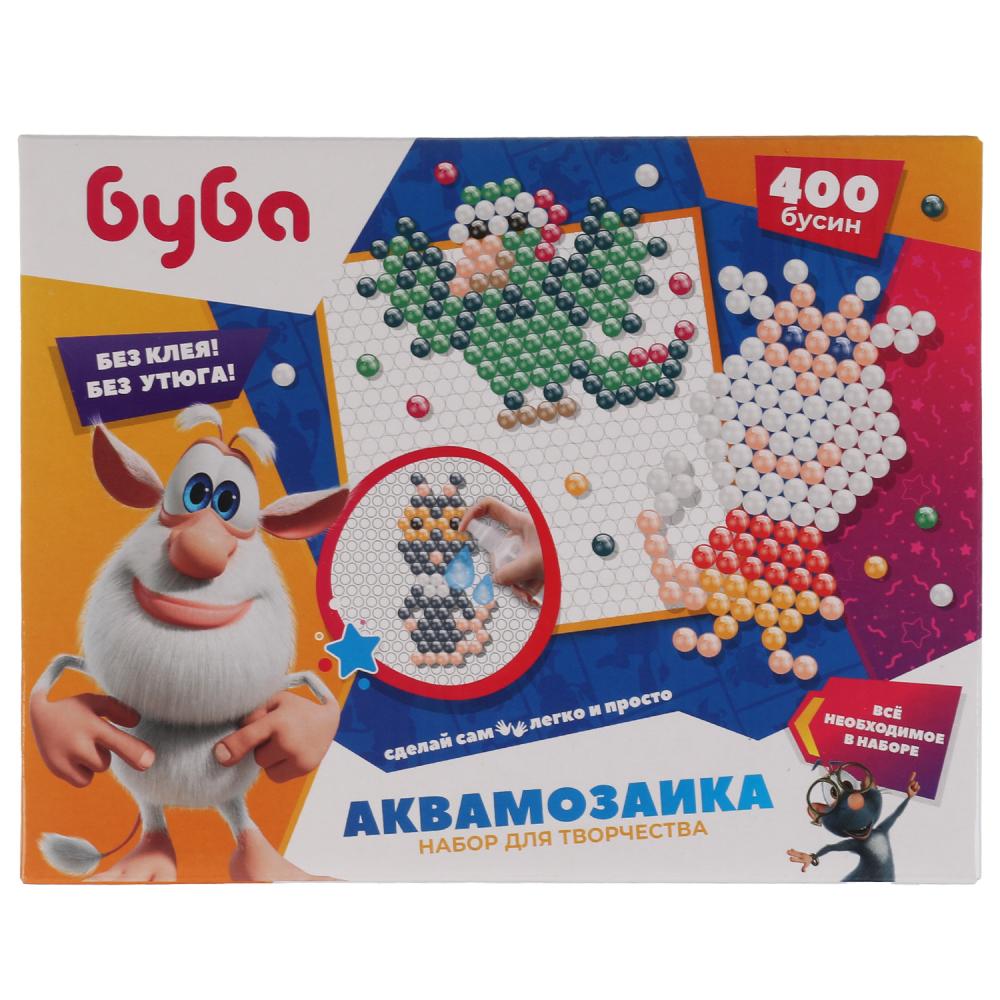 Набор Аквамозаика Буба 400 бусин, для творчества MultiArt AB400-BUBA3