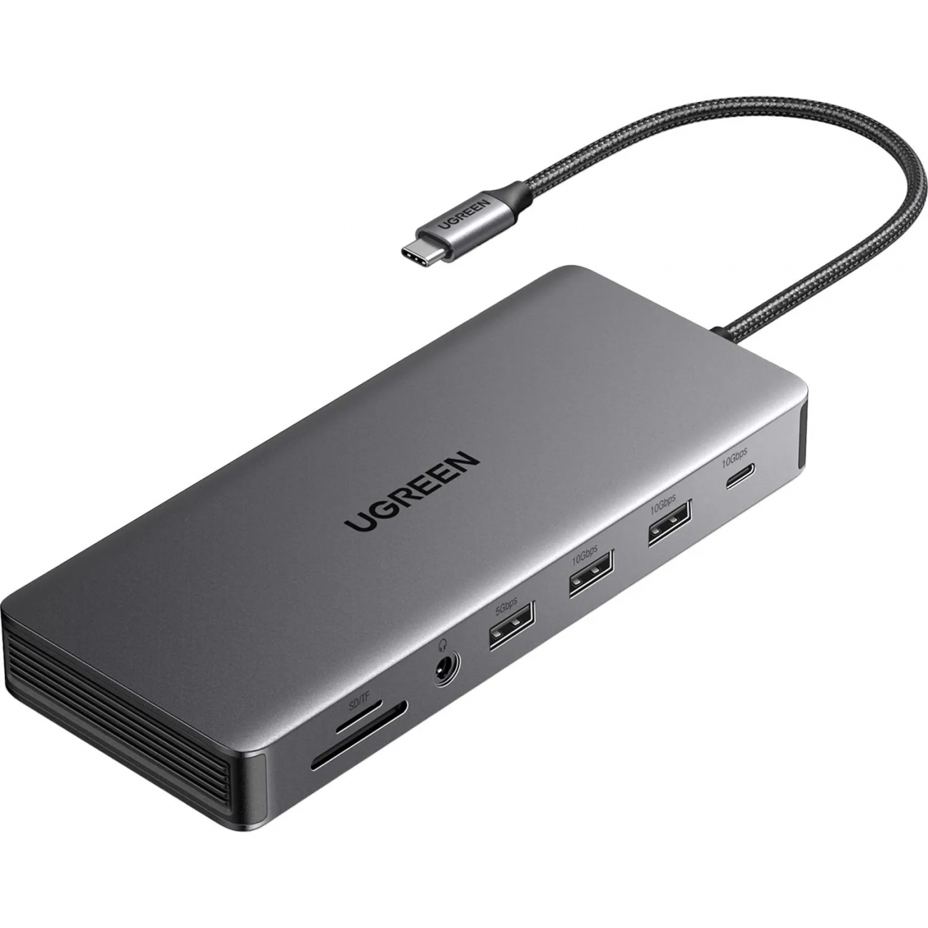 Адаптер UGREEN CM681 (15978) Revodok Pro 13-in-1 4K/60Hz/2xHDMI/DP/PD 2101536