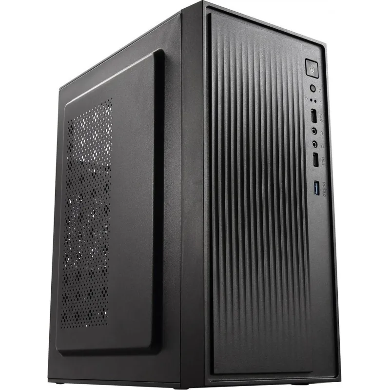 Корпус Accord ACC-261B чер.безБП mATX 2x80/3x92/2x120mm 2xUSB2.0x3.0 audio 2205205