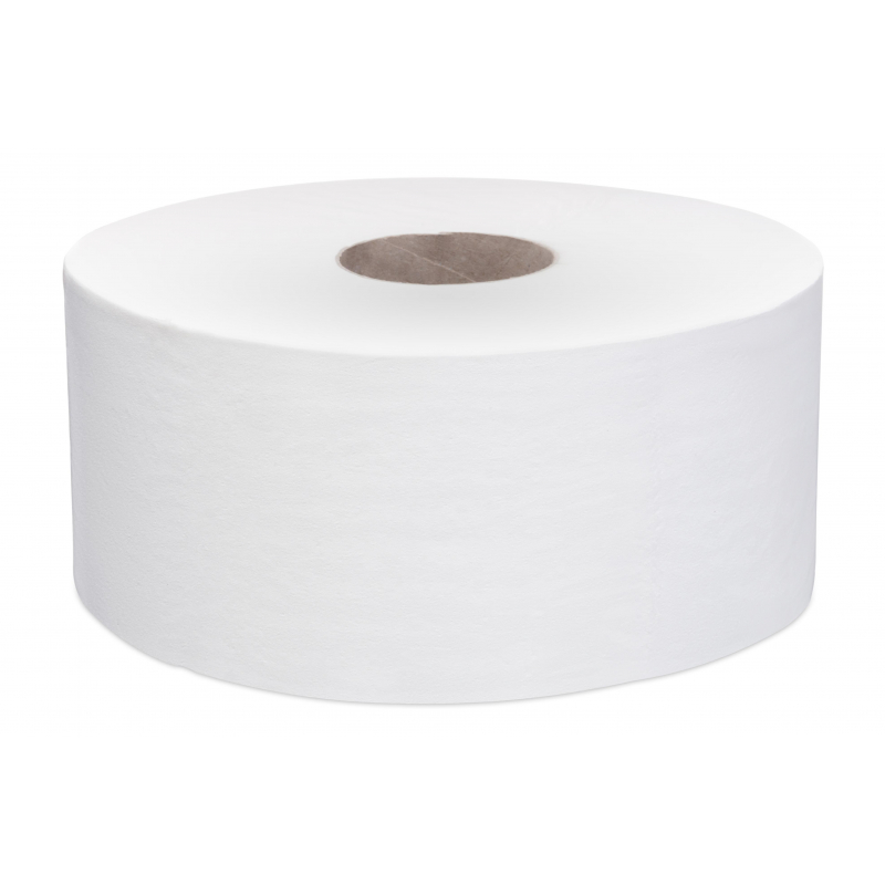 Бумага туалетная д/дисп Focus Eco Jumbo 1сл бел цел 525м 12рул/уп 1459829 5067300