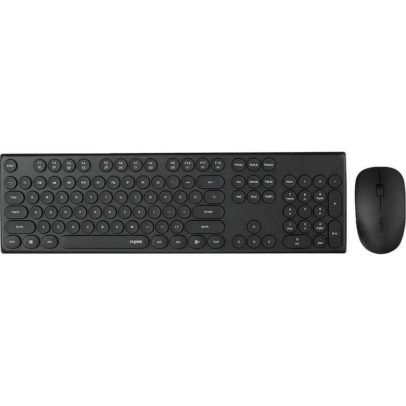Набор клавиатура+мышь RAPOO беспроводной X260S - черный 2096734
