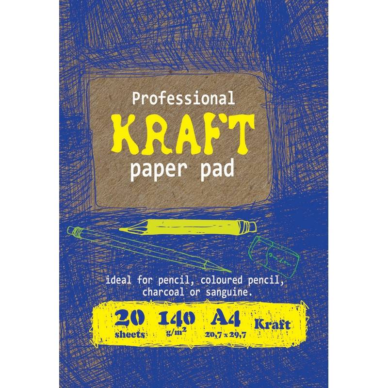 Папка для рисования Kroyter А4 20 листов 02656 376915