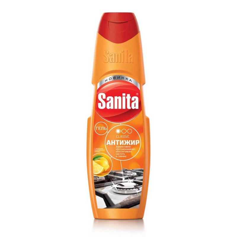 Средство для чистки плит Sanita Classic Антижир 500 г Санита 332288