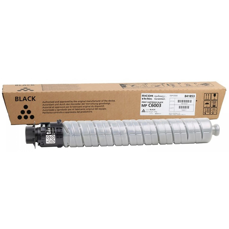 Тонер-картридж Ricoh MP C6003 (841853) чер. для Aficio MP C4503/C5503/C6003 973881