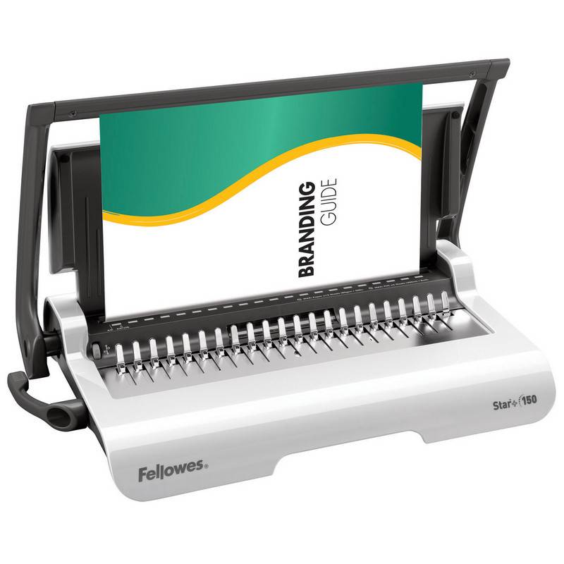 Брошюровщик Fellowes Star+, А4, 15л./150л., пл.пруж. 336188 FS-56275