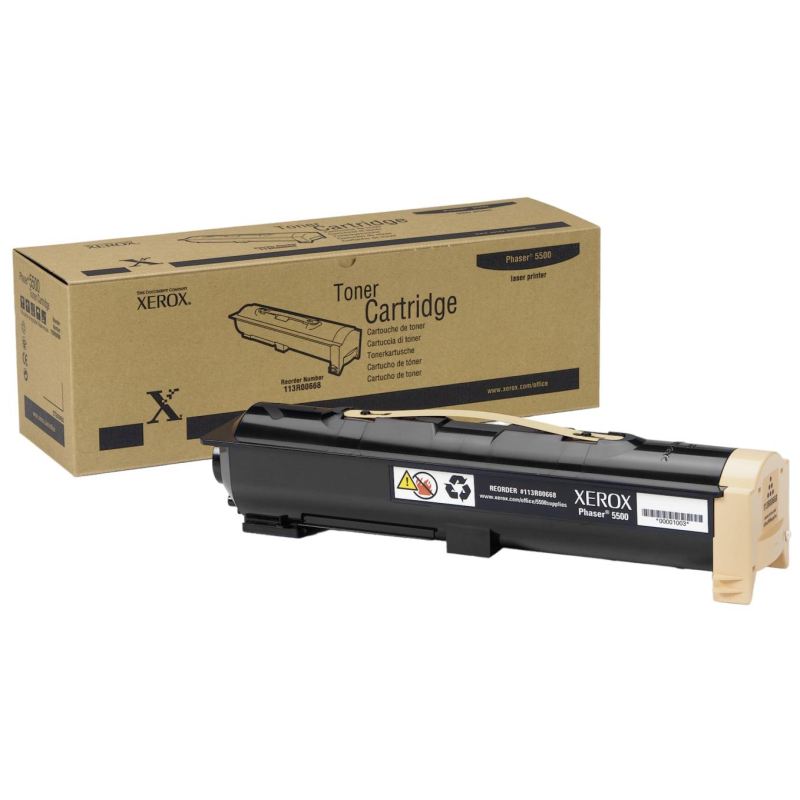 Тонер-картридж Xerox 113R00668 чер. для Ph5500 67563