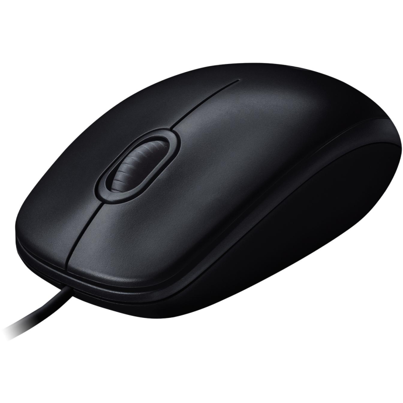 Мышь компьютерная Logitech USB WIRED M100R DARK/GREY (910-006765) 1778387