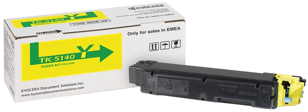 Тонер-картридж Kyocera TK-5140Y жел. для P6130/6035/7040cdn 725969 1T02NRANL0