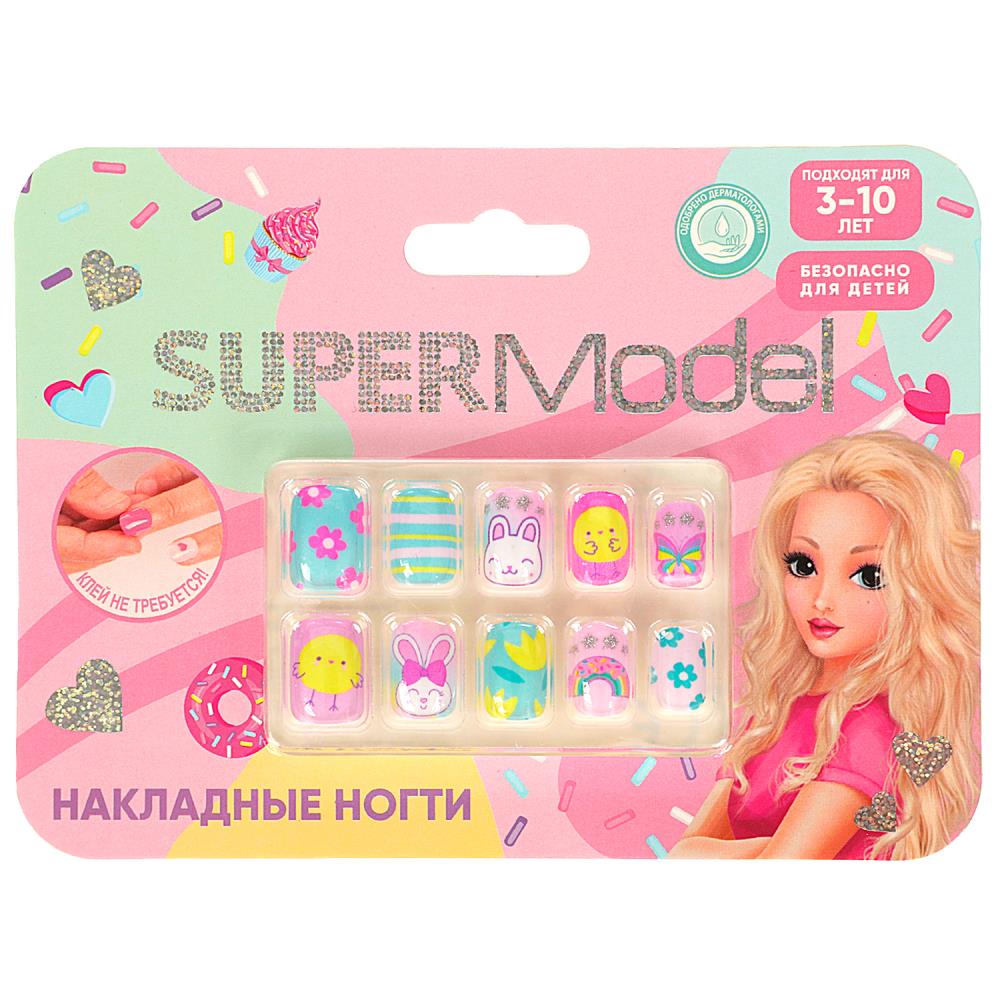 Маникюр для девочек с накладными ногтями (без клея) МИЛАЯ ЛЕДИ 98028-TM-ML