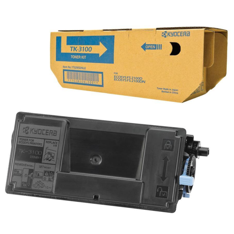 Тонер-картридж Kyocera TK-3100 чер. для FS-2100D/2100DN 309082 1T02MS0NL0