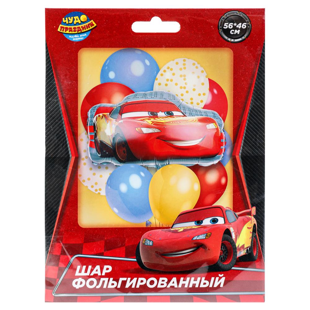 Шар фольгированная фигура Тачки, 56х46 см. Чудо праздник FBF-113340-C