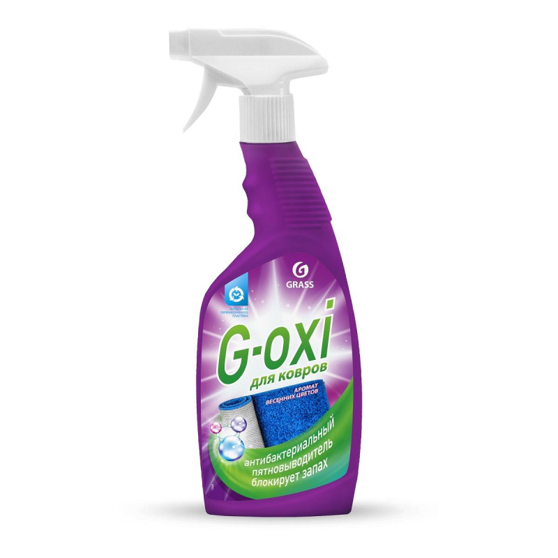 Средство д/чистки ковровых покрытий Grass G-oxi спрей весен цветы 600мл 1537426