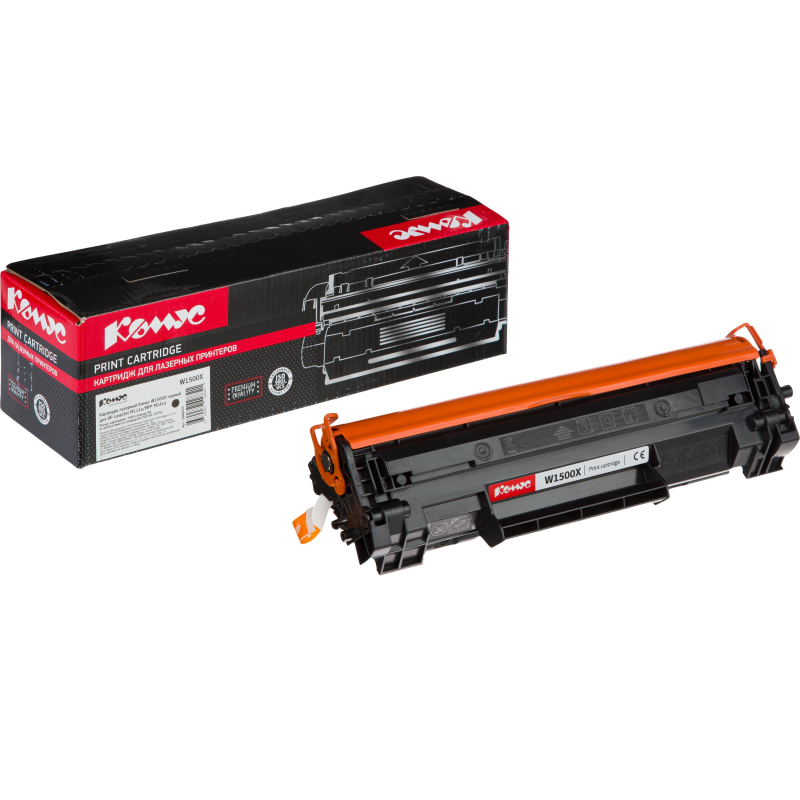 Картридж лазерный Комус W1500X чер. для HP LaserJet M111a/MFP M141a 1848325