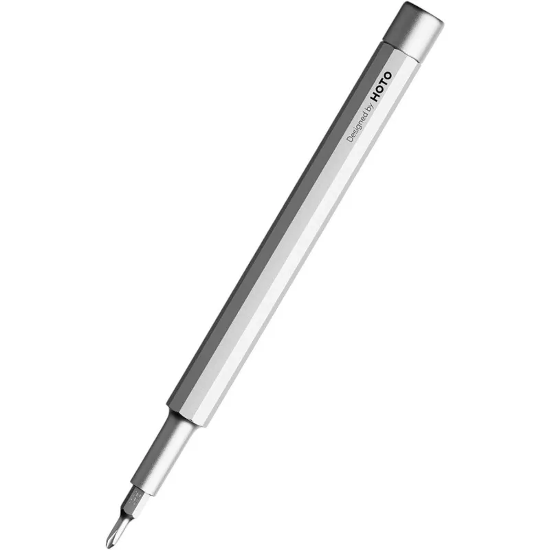 Отвертка с набором бит карманная Pocket Precision Screwdriver SE (серебр) Hoto 2281090 HFT0003GL