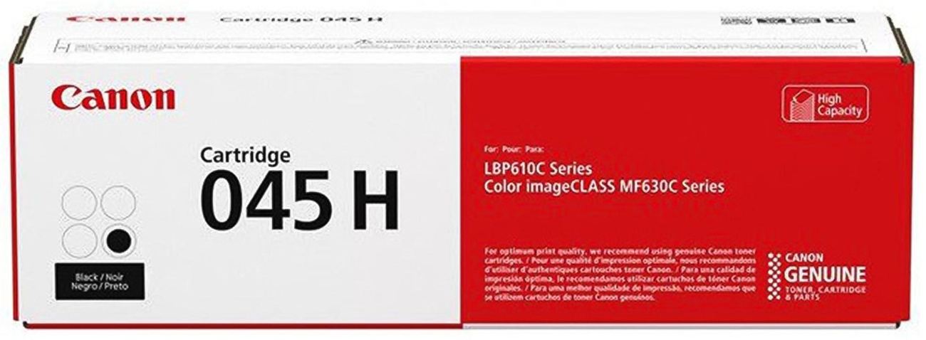 Картридж лазерный Canon 045 H BK (1246C002) чер. для MF635Cx, 633Cdw, 631Cn 743386