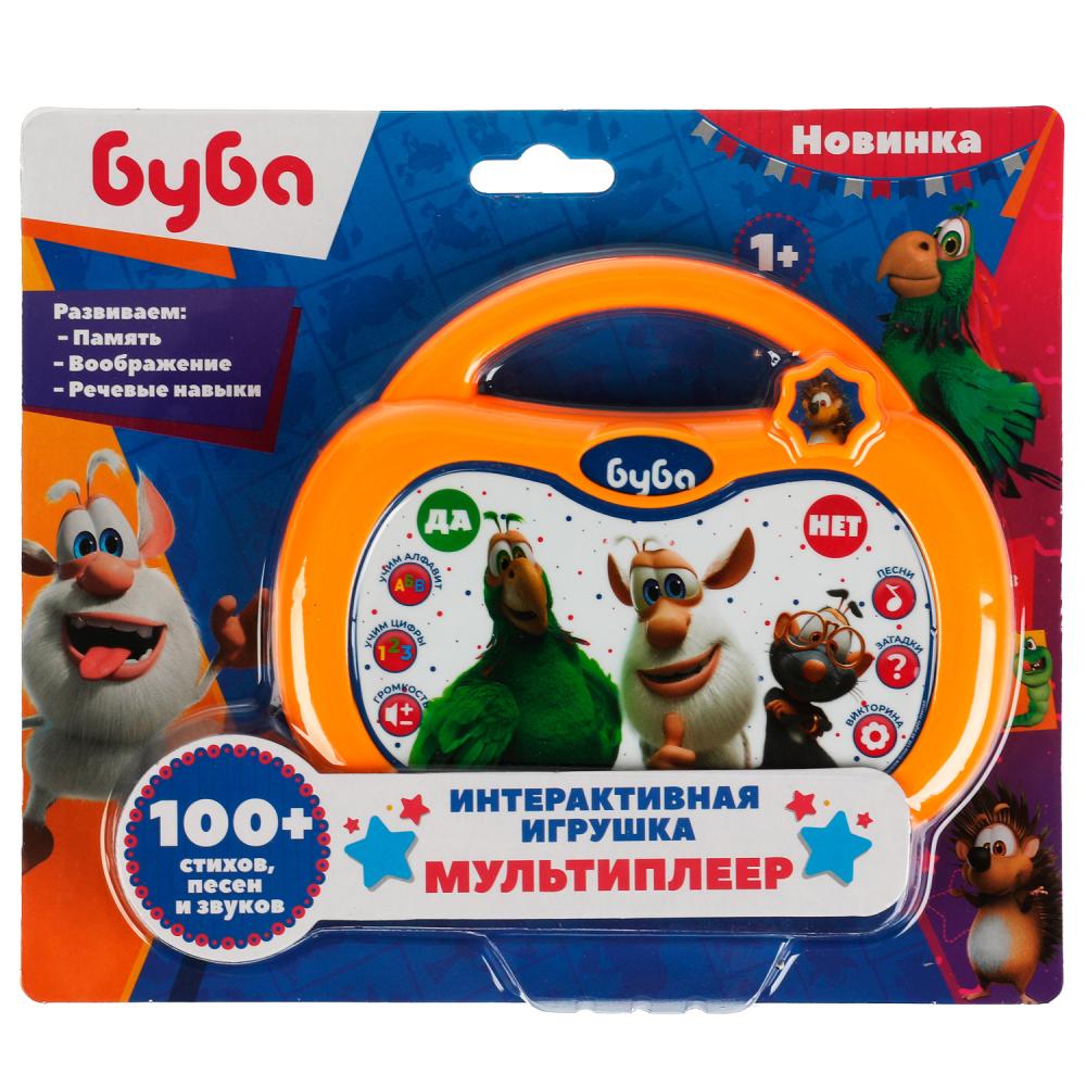 Интерактивная игрушка мультиплеер Буба 100 стихов, песен, звуков УМка HT586-R3