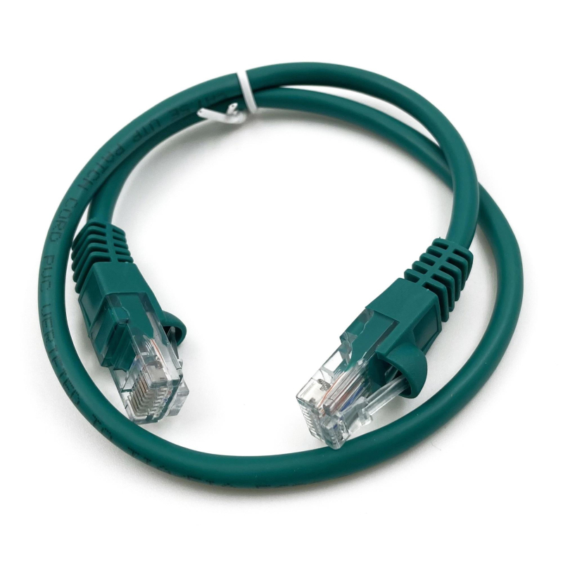Патч-корд ExeGate UTP-RJ45-RJ45-5e-1,5M-GN, 5e, 1.5м, зеленый <EX258669RUS 1469964