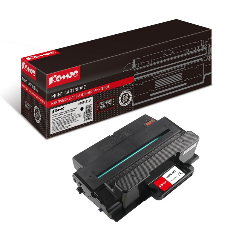 Картридж лазерный Комус 106R02312 чер. пов.емк. для Xerox WC3325 855931