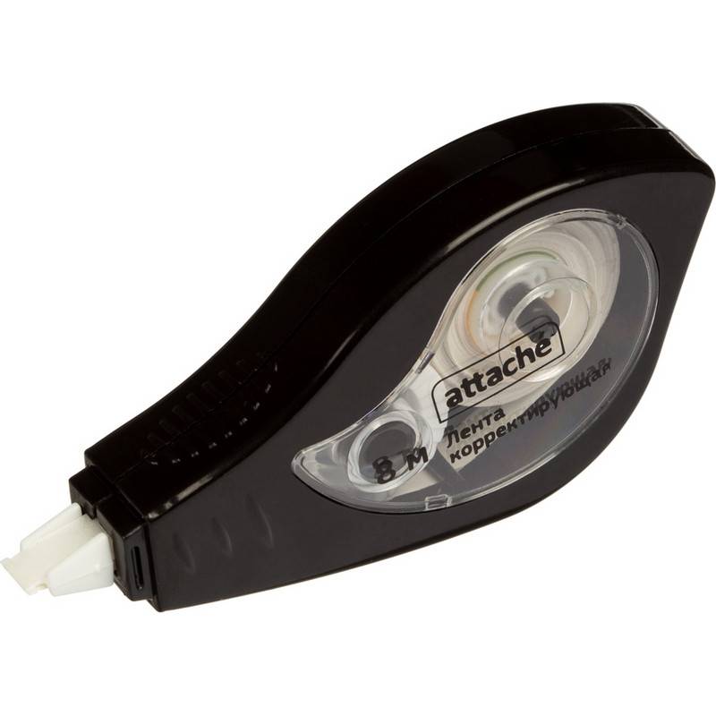 Корректирующая лента Attache Black 5 мм x 8 м 1079355