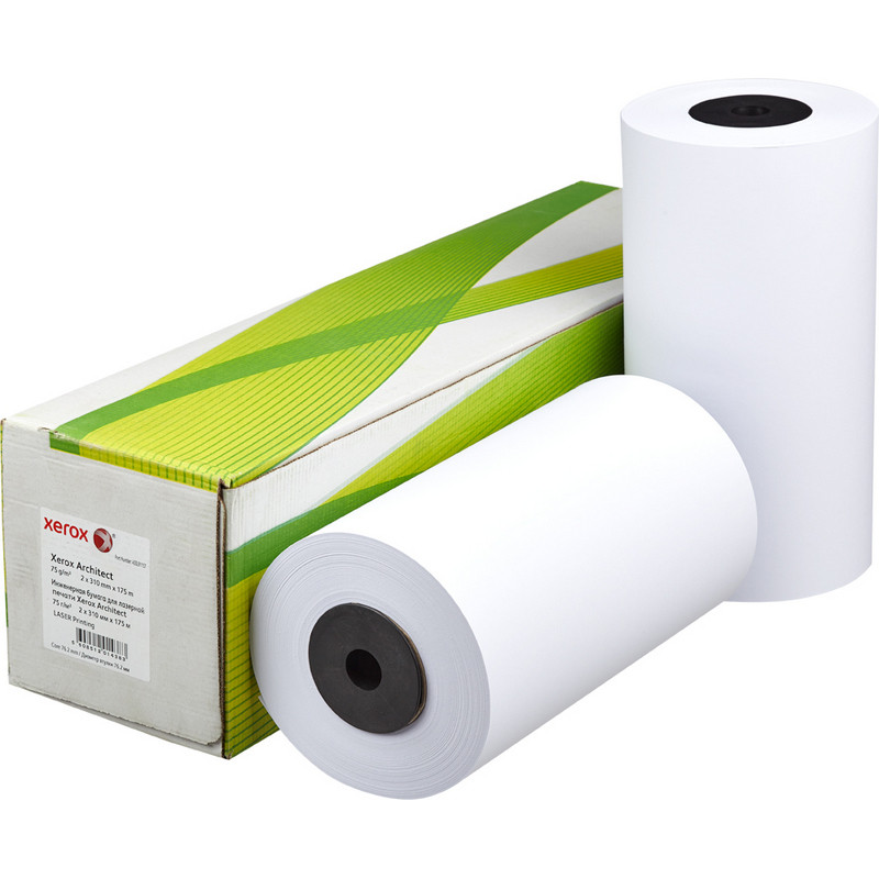 Бумага широкоформатная Xerox XES 75г 310ммх175м 76мм 567496 450L91157