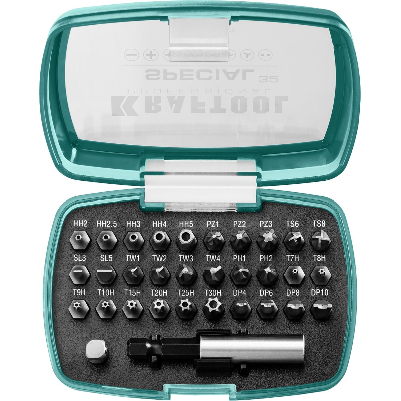 Набор бит специальных KRAFTOOL  SPECIAL-32 предмета, Cr-Mo (2610-H32) 1711811
