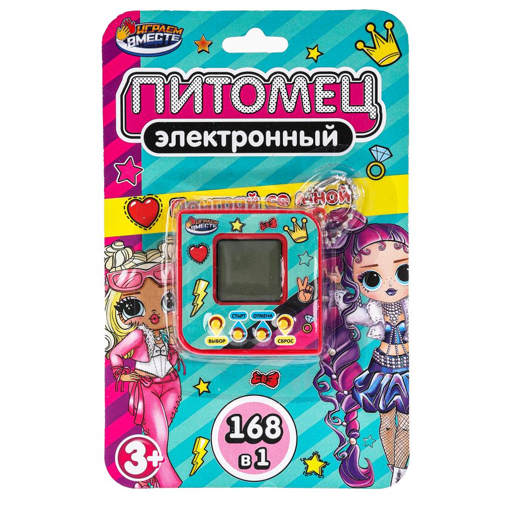 Электронная логическая игра питомец, девочки Играем Вместе ZY770551-R10