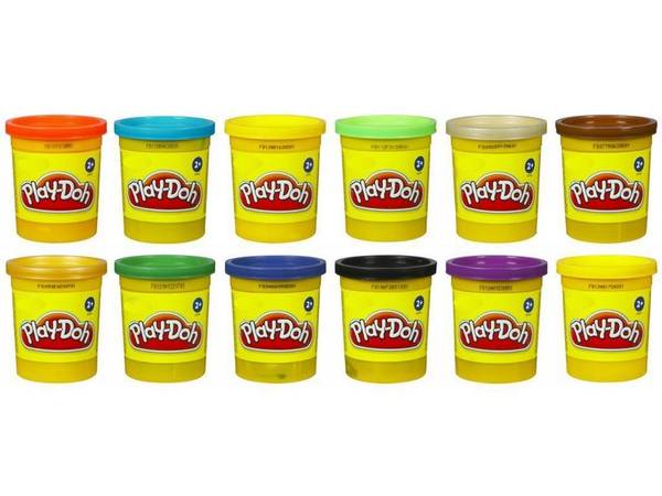 Баночка пластилина Play-Doh 1 шт (в асс) Hasbro B6756
