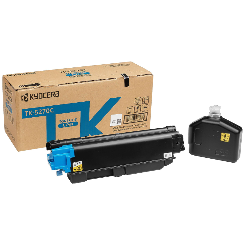 Тонер-картридж Kyocera TK-5270C гол. для P6230/6630 853353 1T02TVCNL0