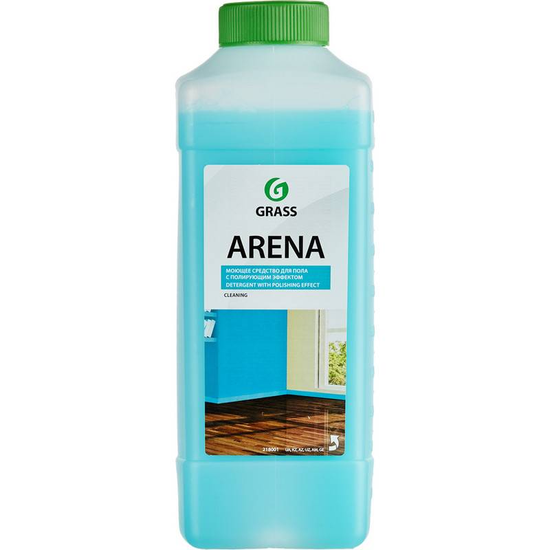 Профхим д/руч.мытья пола нейтрал паркет,ламинат,мрамор Grass/Arena, 1л 905822