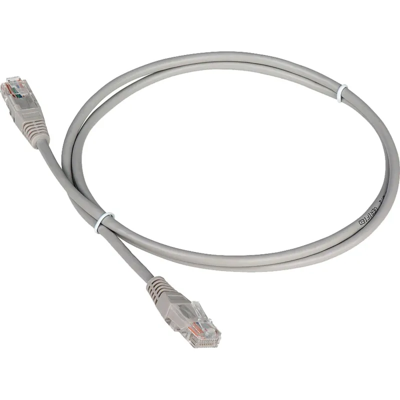 Патч-корд TWT TWT-45-45-7.0-GY UTP кат.5e, 7.0 м, серый 2125743