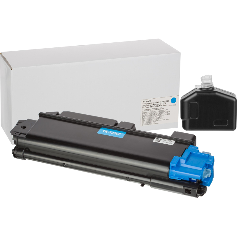Тонер-картридж Retech TK-5280C гол. для Kyocera P6235/6635 1617622