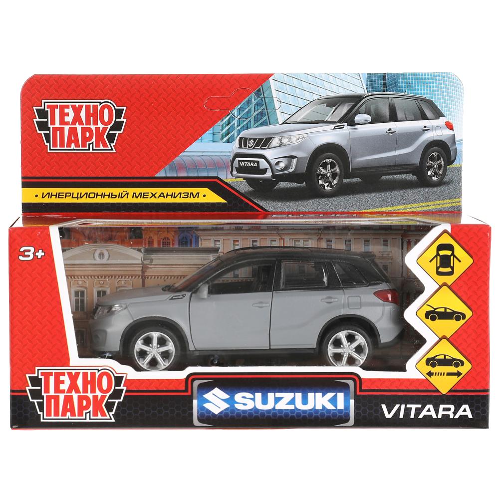 Машина металл Сузуки Витара S 2015 Матовый, 12 см. Технопарк VITARA-12FIL-GYBK
