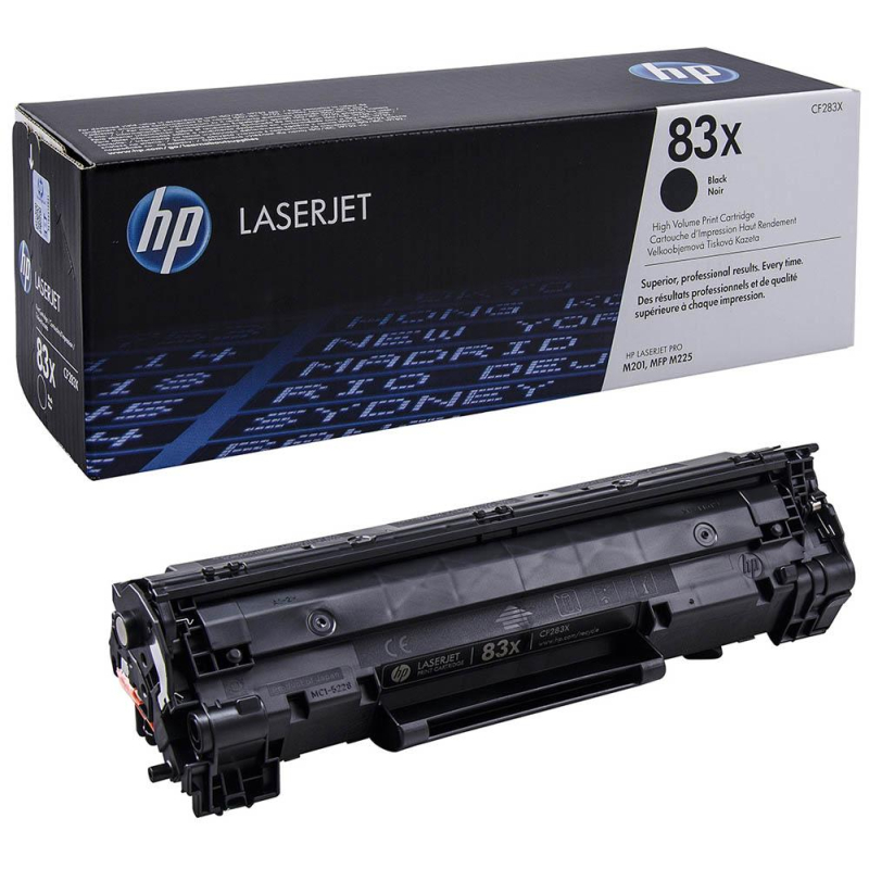 Картридж лазерный HP 83X CF283X чер. пов.емк. для LJ Pro M201 489831