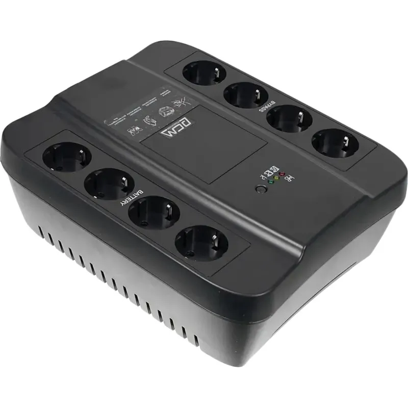 ИБП Powercom SPIDER SPD-650U, Line-Int, 650VA/390W, 8xEURO, USB 1986662