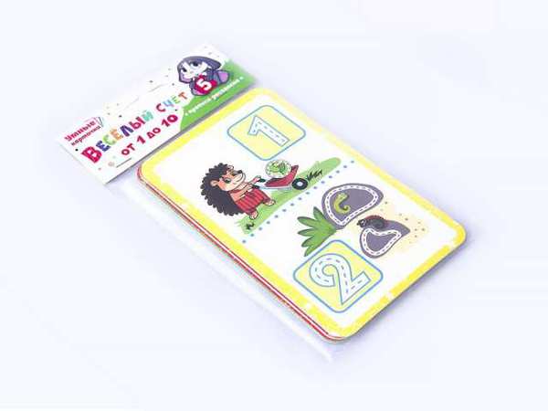 Книга "Умные карточки. Веселый счёт" Malamalama 68026-8