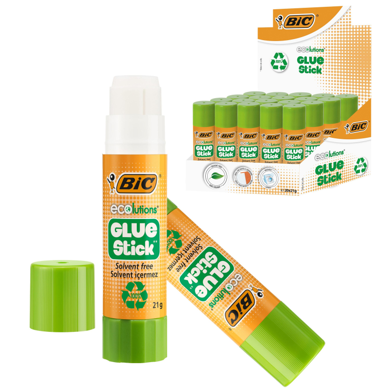 Клей-карандаш BIC ECOlutions 21 гр. 8923452  1515192 9020852