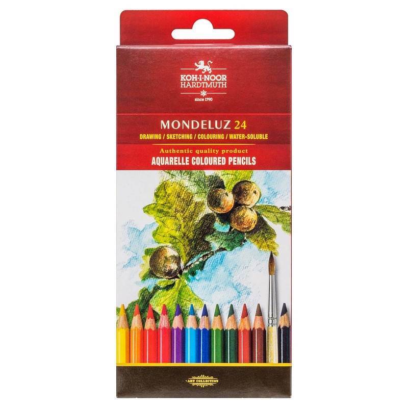 Карандаши акварельные Koh-I-Noor Mondeluz 24 цвета FD020205 1204136