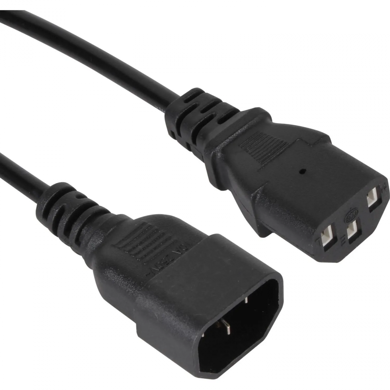 Кабель монитор - комп 1.8 м 220V (UPS -gt; устр) 3Gx0.5mm, iOpen ACE001-1.8M 2390356