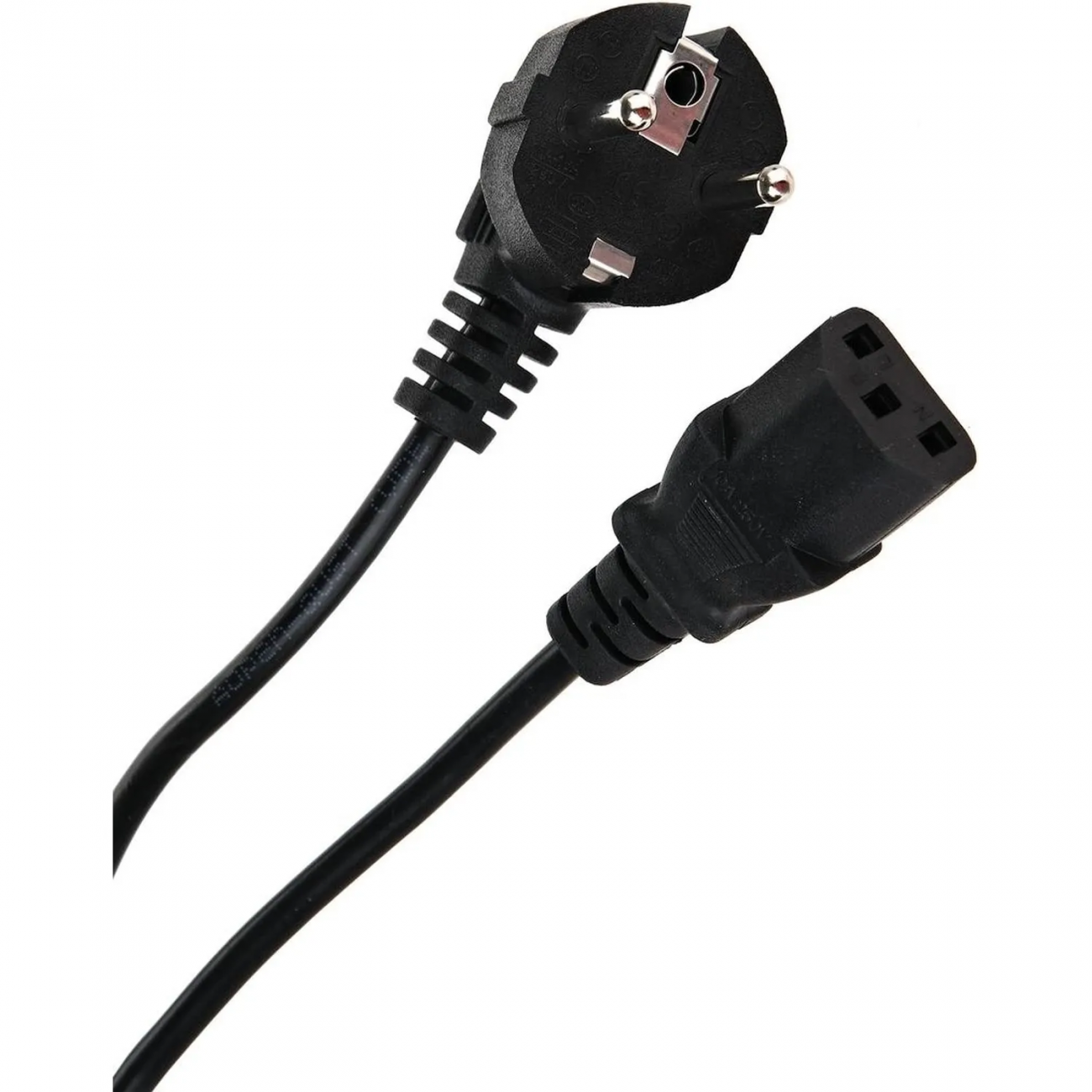 Кабель комп -gt; розет 220V ( угл Евровилка) 3Gx0,5mm2 1.8м iOpen ACE021-1.8M 2390348