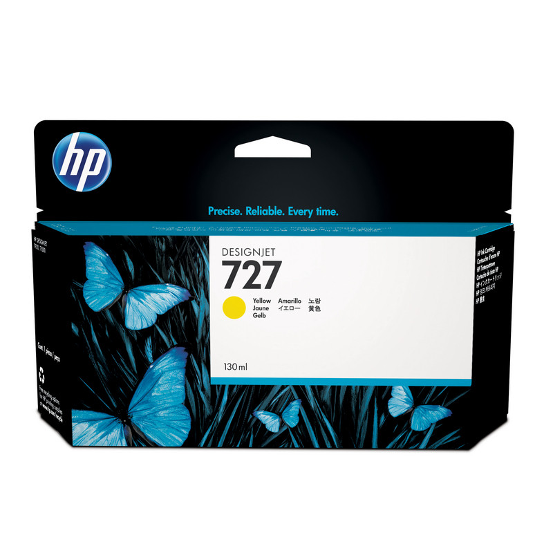 Картридж струйный HP 727 B3P21A жел. для Т920/Т1500 335661