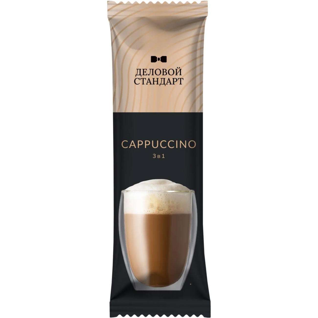 Кофе Деловой Стандарт порционный 3в1 Cappuccino, 18грх50шт/уп 1943712
