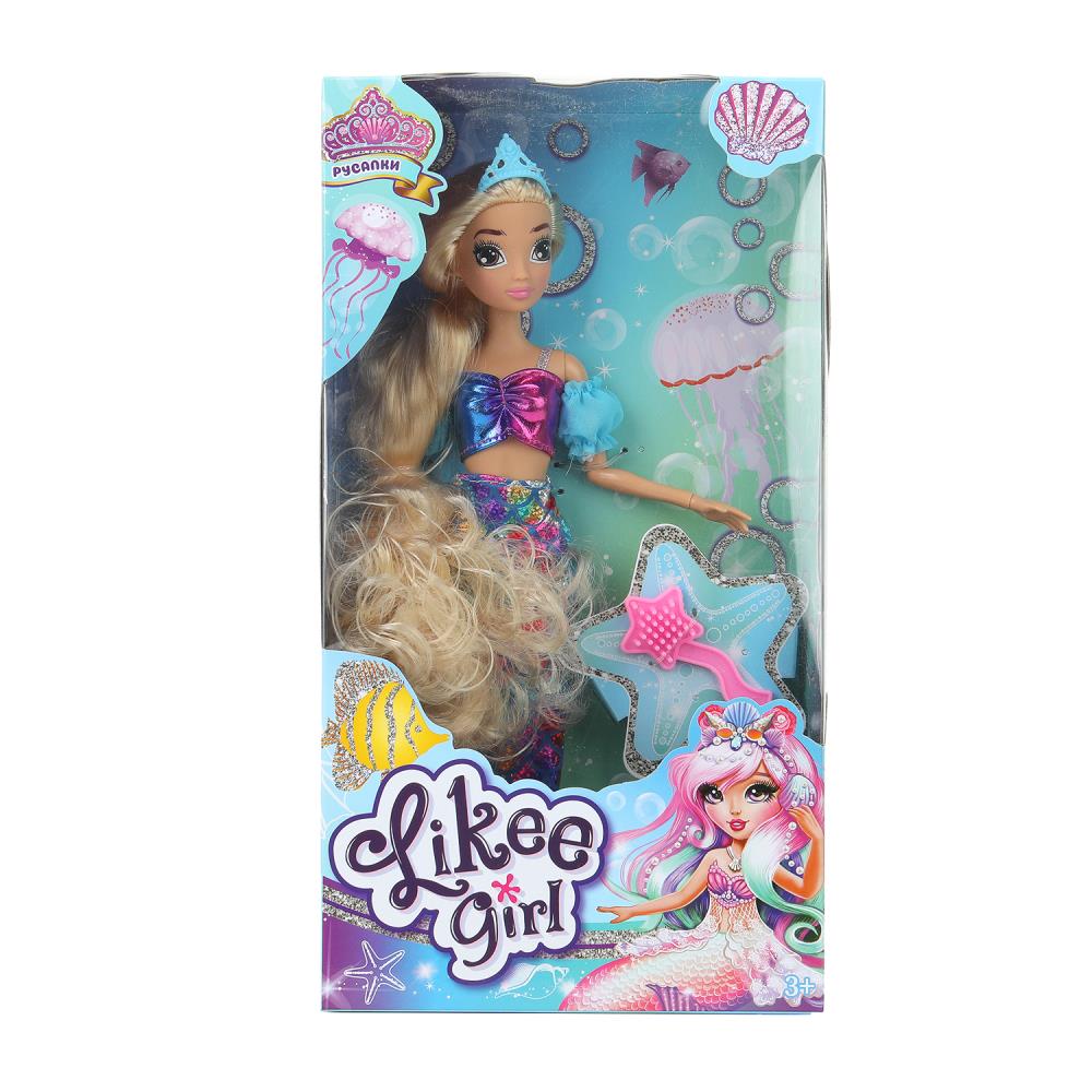 Кукла, шарнирная, расческа, 30 см. Likee Girl LG-D29-097687-2-RU
